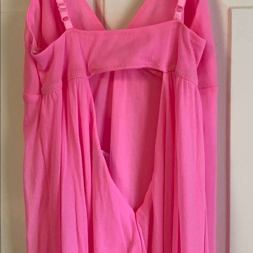 Dreamy Lightweight On Gossamer Hot Pink Nightgown - Picture 5 of 6